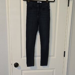 Flying Monkey Dark Wash Skinny Jeans. Size 24